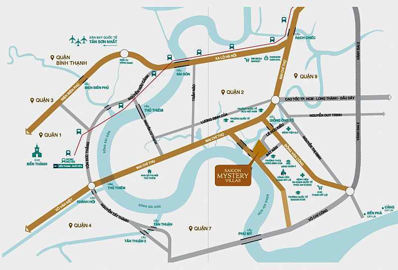 SAIGON MYSTERY VILLAS &#8211; KHU BIỆT THỰ COMPOUND  DÀNH CHO NGƯỜI THÀNH ĐẠT